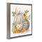 Stupell Industries Patterned Pumpkins Autumn Harvest Floater Framed Art